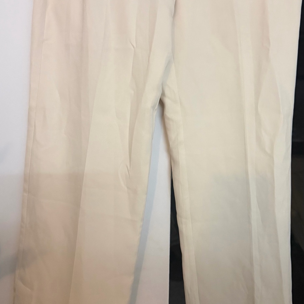 Commense Cream Strapless Button-Front Pantsuit wi… - image 6